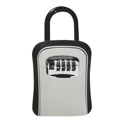 Auto wachtwoord lock opbergdoos veiligheid Box Hook installatie-gratis kluis (grijs)