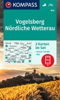 Wandelkaart 846 Vogelsberg - Nördliche Wetterau - Fulda | Kompass