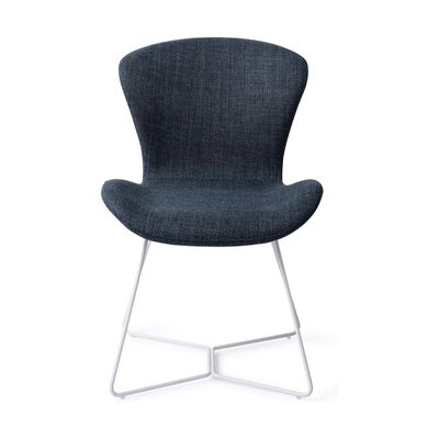 Jesper Home Moji eetkamerstoel Mystic Marine beehive white