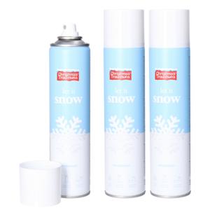 3x Sneeuwspray/spuitsneeuw bussen 300 ml