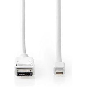 Mini-DisplayPort - DisplayPort-Kabel | Mini-DisplayPort Male - DisplayPort Male | 2,0 m | Zwart