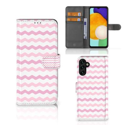 Samsung Galaxy A04s | Samsung Galaxy A13 5G | Telefoon Hoesje | Waves Roze