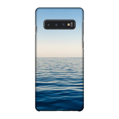 Water horizon: Samsung Galaxy S10 4G Volledig Geprint Hoesje