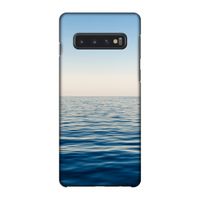 Water horizon: Samsung Galaxy S10 4G Volledig Geprint Hoesje