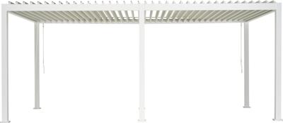 Overkapping vierkant XL Rota 360 cm x 720 cm Matt white - Suns