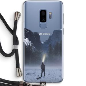 Wanderlust: Samsung Galaxy S9 Plus Transparant Hoesje met koord