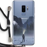 Wanderlust: Samsung Galaxy S9 Plus Transparant Hoesje met koord - thumbnail