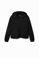 Zacht oversized sweatshirt - BLACK - XL