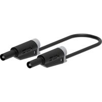 Electro PJP 2719-IEC-CD1-100N Meetsnoer Steekaansluiting 4 mm, Bananenstekker 100 cm Zwart 1 stuk(s)