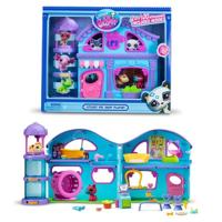 The Big House - BANDAI - Littlest Pet Shop met 3 huisdieren waarvan 1 exclusief