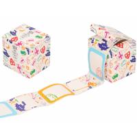 Sinterklaas cadeau stickers - 150x stuks - op rol - cadeaulabels - cadeaus inpakken