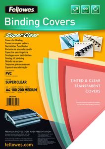 Fellowes 5376102 binding cover A4 PVC Transparant 100 stuk(s)