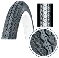Dutch Perfect Buitenband 37-622(28x3/8) Zwart met Reflectie E-Tiger Dutch Perfect Buitenband 37-622(28x3/8) Zwart met Reflectie E-Tiger