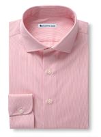 ILIA - Heren overhemd - Rood-Wit gestreept - WINDY 4