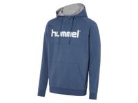 Hummel Heren hoodie (L, Blauw)