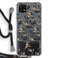 Zeemeermin: Samsung Galaxy A22 5G Transparant Hoesje met koord