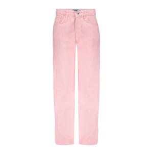 Frankie & Liberty Zomer jeans broek - straight leg meisjes - roze - Frankie