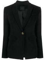 PINKO blazer à simple boutonnage - Noir