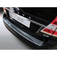 Bumper beschermer passend voor Volvo V70 6/2013- (excl. XC70) 'Ribbed' Carbon look GRRBP761C