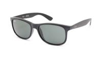 0RB4202 606971 55 Zon Mat Zwart