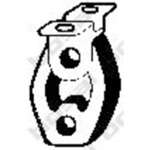 Aanslagrubber, demper 255161