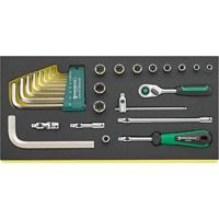 Stahlwille TCS 1/4 ZOLL + 10760 CV QR 96830364 Gereedschapsset