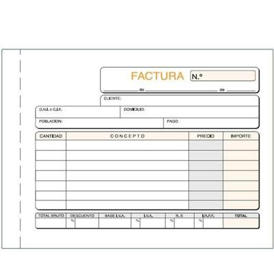 Factuurboek 15 x 10,5 cm (5 Stuks)