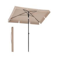 Opvouwbare parasol voor balkon, Taupe / 230 x 150 cm - thumbnail