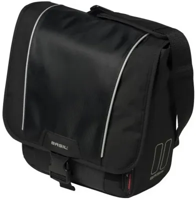 Fietsschoudertas Basil Sport Design 18 liter - zwart