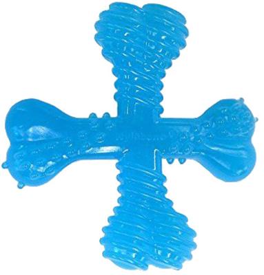 Nylabone Puppy Chew teething x-bone beef XS NPX200 tot 7 kg - Gebr de boon