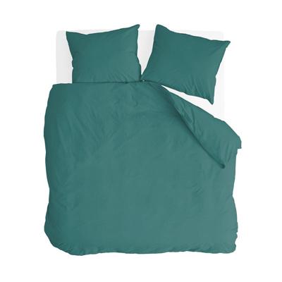 Dekbedovertrek Katoen Go Velvet Groen Effen 240x200 Cm Byrklund - Dekbed-Discounter.nl