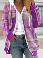 Christmas Plaid Teddy Jacket - thumbnail