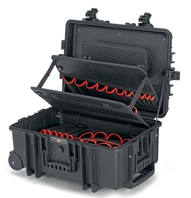Knipex Gereedschapskoffer | lege koffer | stof-, watErdicht, verrijdbaar | 1 stuk - 00 21 37 LE