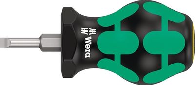 Wera Schroevendraaier | snedebreedte 4 mm | klinglengte 24,5 mm 2-componentengreep | ronde kling | 1 stuk - 05008841001 05008841001