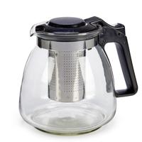 Vivalto Theepot - 900 ml - met filter/infuser - glas - met handvat