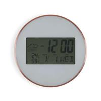 Muurklok Versa Wit Plastic Minimalist 2,8 x 25 x 25 cm