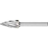 PFERD TOOLS 21122716 Freesstift Spitsboog Lengte 65 mm Afmeting, Ø 12 mm Werklengte 25 mm Schachtdiameter 6 mm