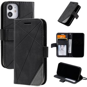 OPPO Find X5  Hoesje Book Case - Kunstleer - Portemonnee - Book Case - Wallet - Flip Cover - OPPO Find X5    - Zwart