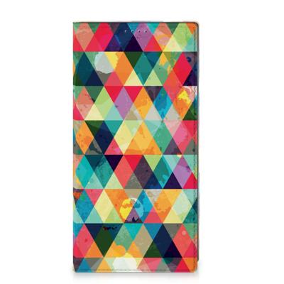 Samsung Galaxy S25 Ultra | Hoesje met Magneet | Geruit