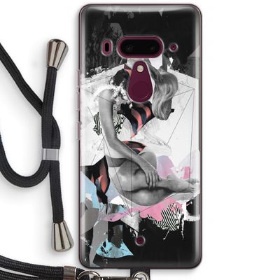 Camouflage de sommeil: HTC U12+ Transparant Hoesje met koord