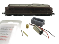 micromotor NM015G motor ombouwset voor Minitrix Nohab
