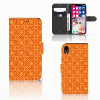 Apple iPhone Xr | Telefoon Hoesje | Batik Oranje