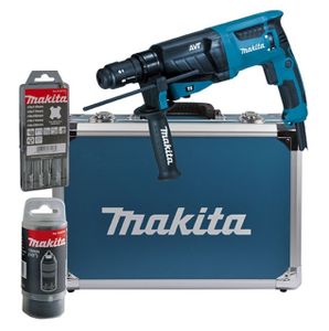 Makita HR2631FT13 combihamer verwisselbare boorkop + boorset - HR2631FT13