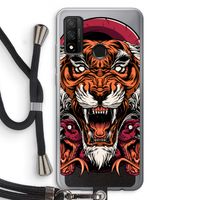 Tiger and Rattlesnakes: Huawei P Smart (2020) Transparant Hoesje met koord