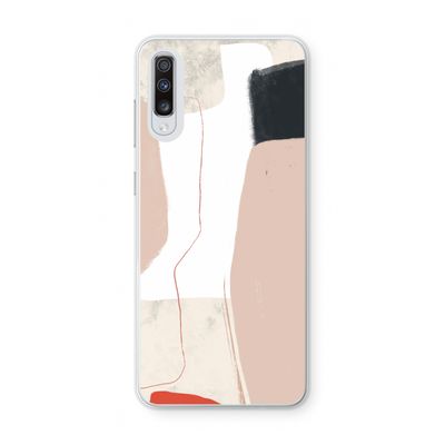 Lava: Samsung Galaxy A70 Transparant Hoesje