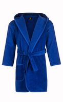Baby badjas kobaltblauw met capuchon-0-12 mnd (80) Baby badjas kobaltblauw met capuchon-0-12 mnd (80)