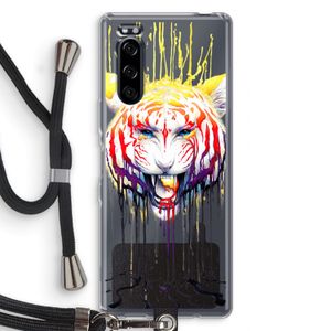 Fading: Sony Xperia 5 Transparant Hoesje met koord
