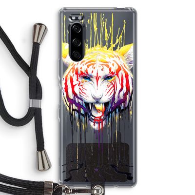 Fading: Sony Xperia 5 Transparant Hoesje met koord