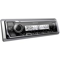 Kenwood KMR-M508DAB Autoradio enkel DIN Aansluiting voor stuurbediening, Bluetooth handsfree, DAB+ tuner, Spatwaterdicht - thumbnail