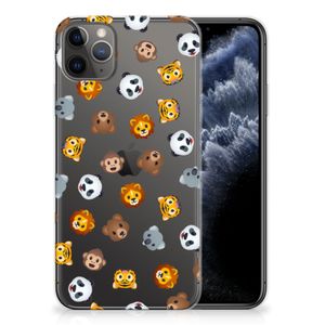 TPU bumper voor Apple iPhone 11 Pro Max Dieren Emojis